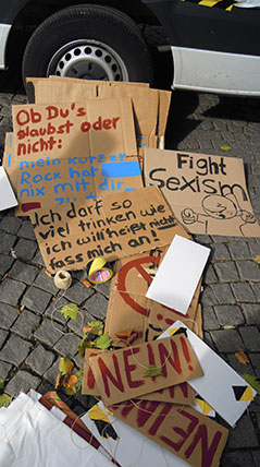 Der Slutwalk 2012 in München
