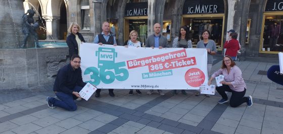 365 €-Ticket für München: Bürgerbegehren gestartet