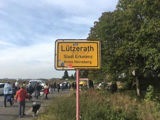 Die 1,5 Grad-Grenze verläuft durch Lützerath