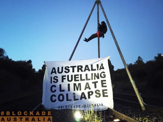 #blockadeaustralia – Größter Kohlehafen der Welt wird blockiert
