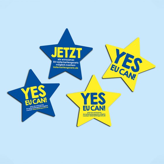 #YesEUcan – starkes europäisches Lieferkettengesetz gefordert