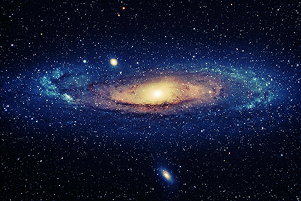 Rätselhafte dunkle Materie – im Weltraum, auf der Erde und in der Musik