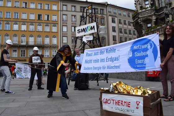20. Teil Klima in Bewegung – Kein Gas sondern  Geothermie in München, Aufstand der letzten Generation