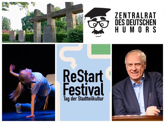 Kulturtipps München November 2022 – Kitzeleien-Tanz der Wut, Kriegerdenkmäler in München und Bayern, ReStart Festival, Humorsymposium