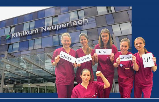 Der Kreißsaal bleibt – Kampf der Hebammen in Neuperlach/München um den Erhalt der Entbindungsstation