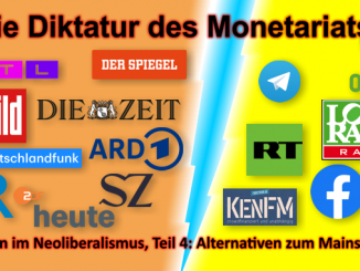 Die Diktatur des Monetariats; Medien im Neoliberalismus, Teil 4: Alternativen zum Mainstream?