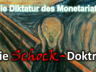 Die Diktatur des Monetariats - Die Taktiken der neoliberalen Akteure - Die Schock-Doktrin