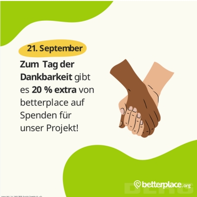 Tag der Dankbarkeit und Spendenmarathon