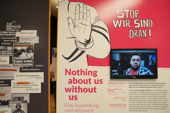 Workshops und Ausstellung Nothing about Us without Us!