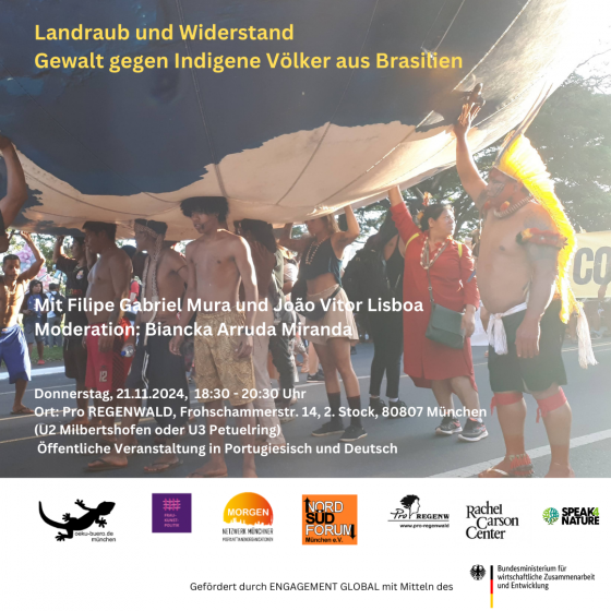 Landraub und Widerstand: Gewalt gegen Indigene Völker aus Brasilien
