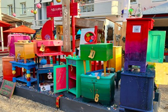 LORA auf dem Schwabinger Weihnachtsmarkt