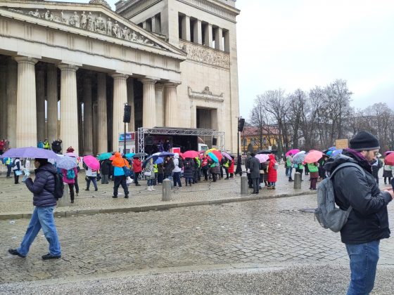 Bericht vom Königsplatz kurz nach der Tat