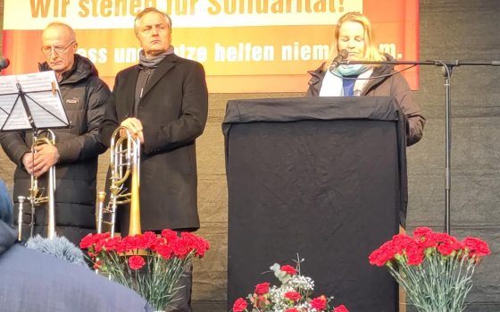 Trauerfeier für Amel und Hafsa am 20.02.2025