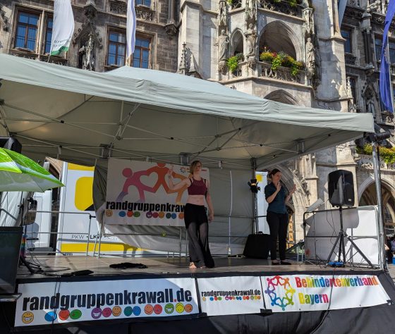 Randgruppenkrawall in München