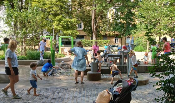 Westend-Perspektiven. Folge 6 – der neue Wasserspielplatz