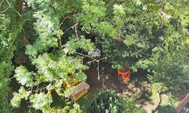 Hinterhof in Sendling, Foto privat