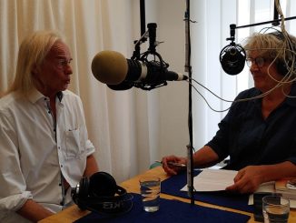 Renate Börger mit Hans-Martin Schönherr-Mann, Foto privat