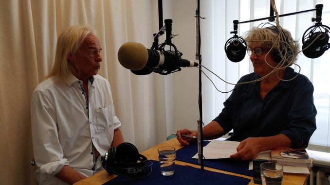 Renate Börger mit Hans-Martin Schönherr-Mann, Foto privat