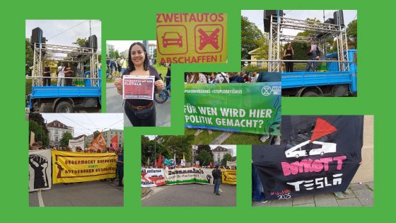 Gegenstimmen zur Internationalen Automobil Ausstellung