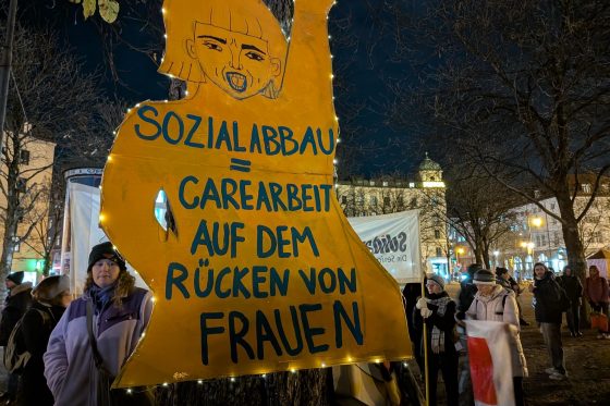 # unkürzbar – Demo gegen die Kürzung im sozialen Bereich in München