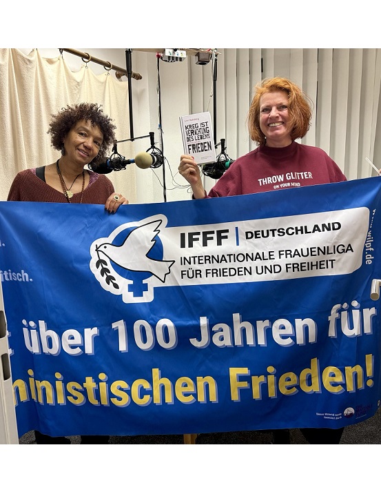 Sendung der Internationalen Frauenliga für Frieden und Freiheit