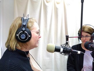 Monika Schmid-Balzert (inks), SPD; Simone Schirmer (rechts ), Die Linke; Foto privat