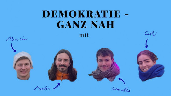 Maurin, Martin, Leander und Cathi