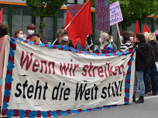 Frauenstreik, Foto privat
