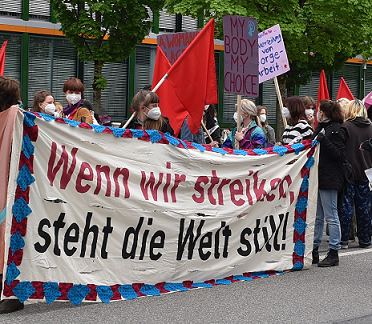 Frauenstreik, Foto privat